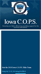 Mobile Screenshot of iowacops.org